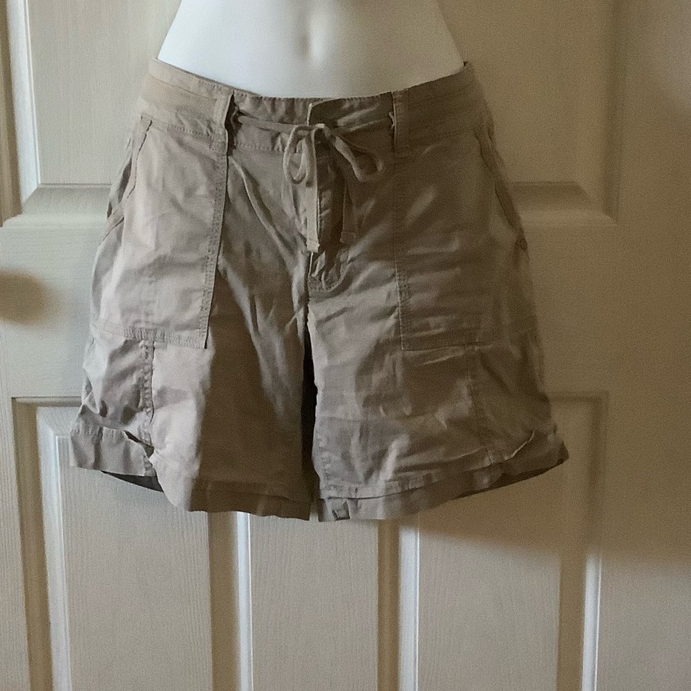 Women's Tan Casual Shorts